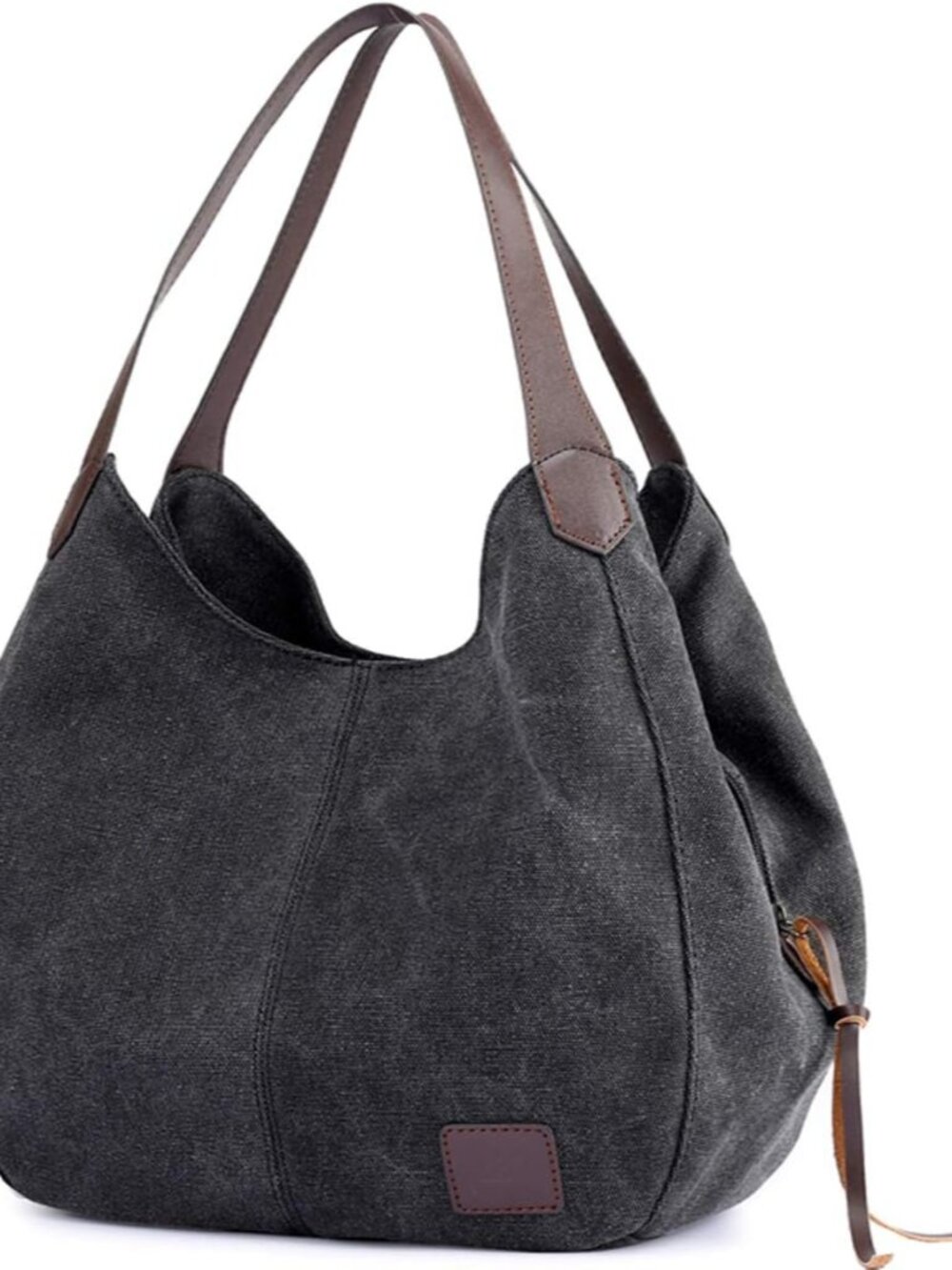 Canvas Multi-pocket Hobo Bags for Women
